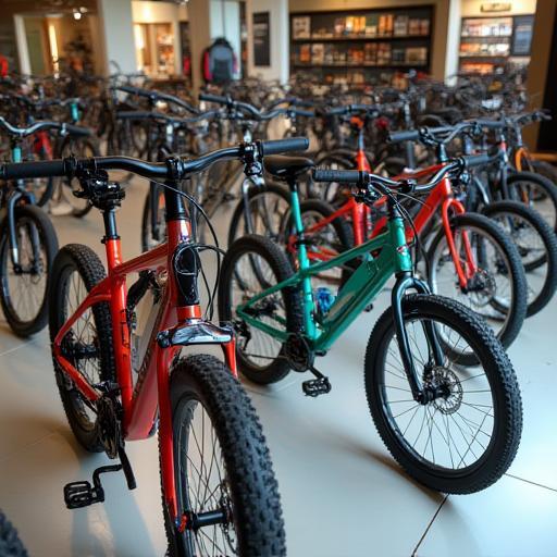Variety of new bikes on display